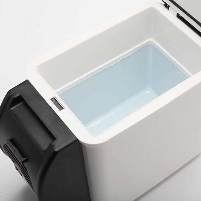 6 Liter Portable, Electronic Mini Car Refrigerator with Cup Holders