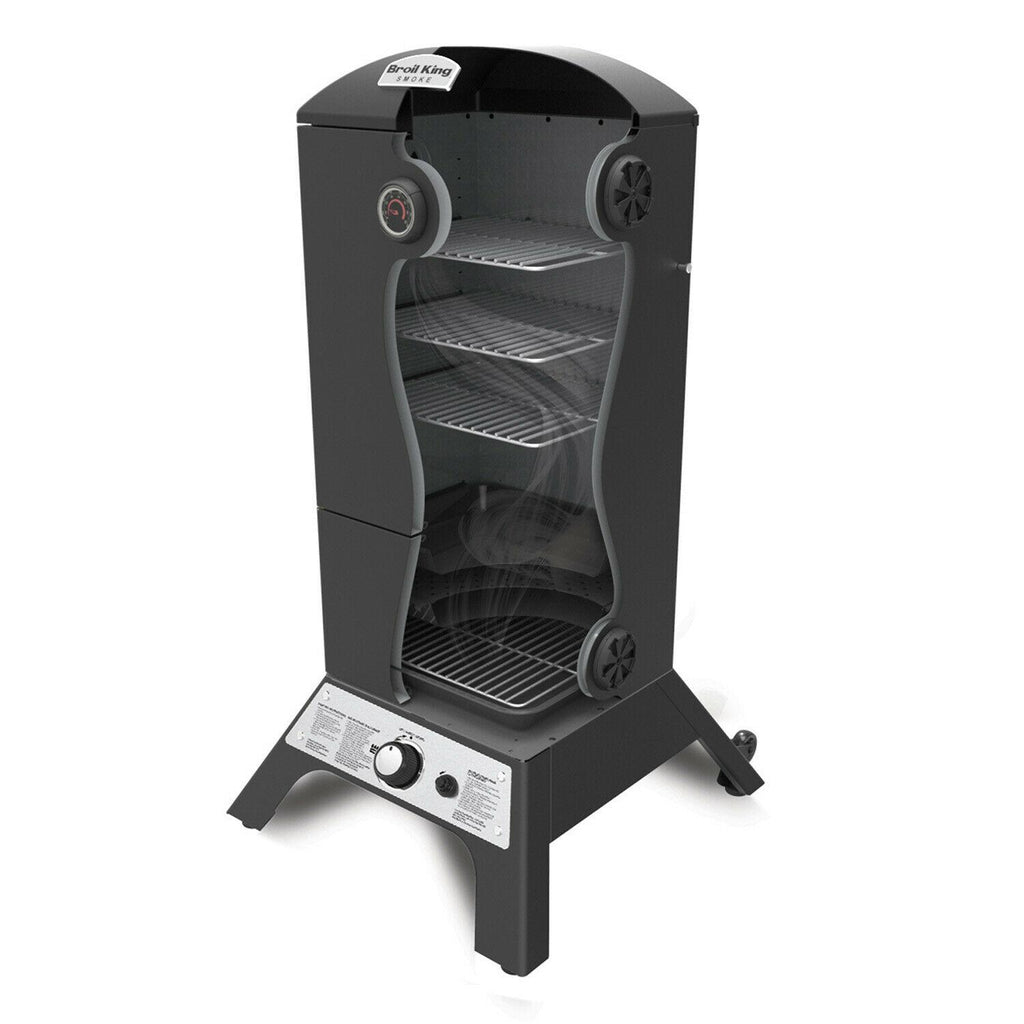 Smoke Vertical Gas Smoker, 15", Propane
