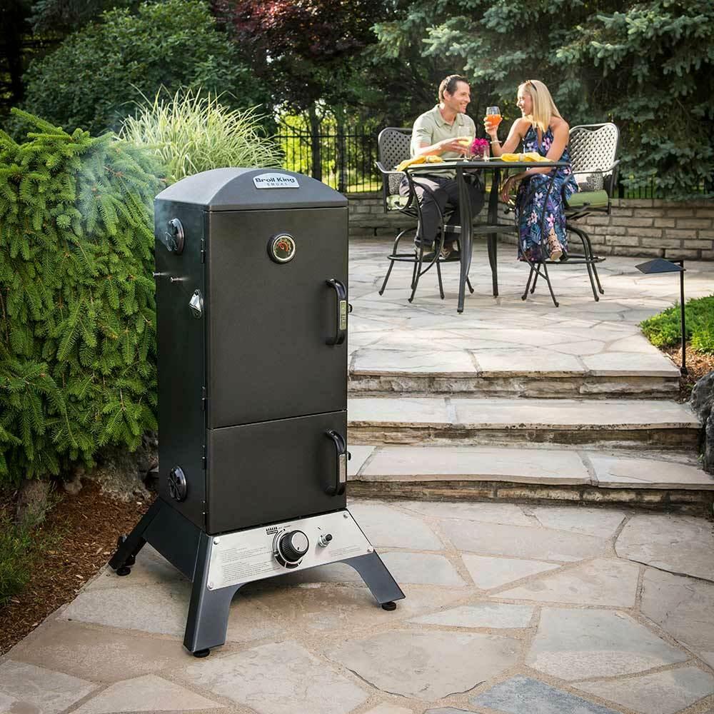 Smoke Vertical Gas Smoker, 15", Propane