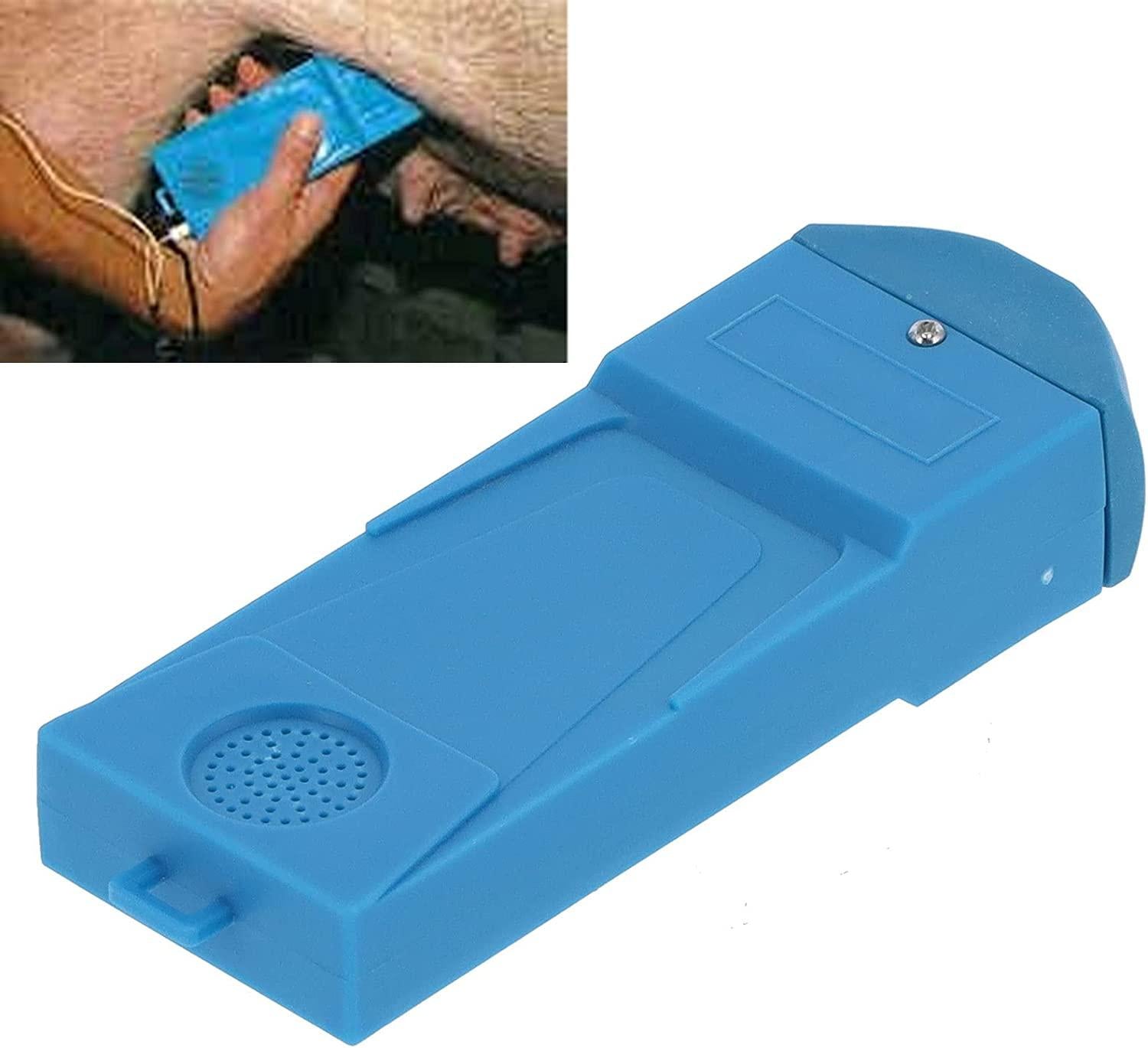 Oreilet Veterinary Pregnancy Detector, Handheld Ultrasonic Sow Pregnancy Tester Checker Pregnancy Detector for Sheep and Goats, Animal Pregnancy Tester Veterinary Ovulation Tester for Sheep, Pig