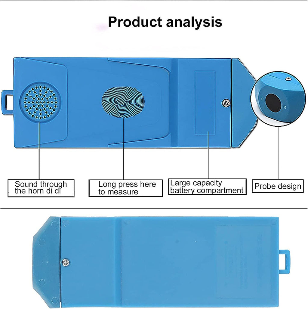 Oreilet Veterinary Pregnancy Detector, Handheld Ultrasonic Sow Pregnancy Tester Checker Pregnancy Detector for Sheep and Goats, Animal Pregnancy Tester Veterinary Ovulation Tester for Sheep, Pig