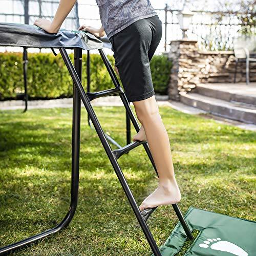 SONGMICS Outdoor Trampoline, 15-Foot Backyard Trampoline for Kids