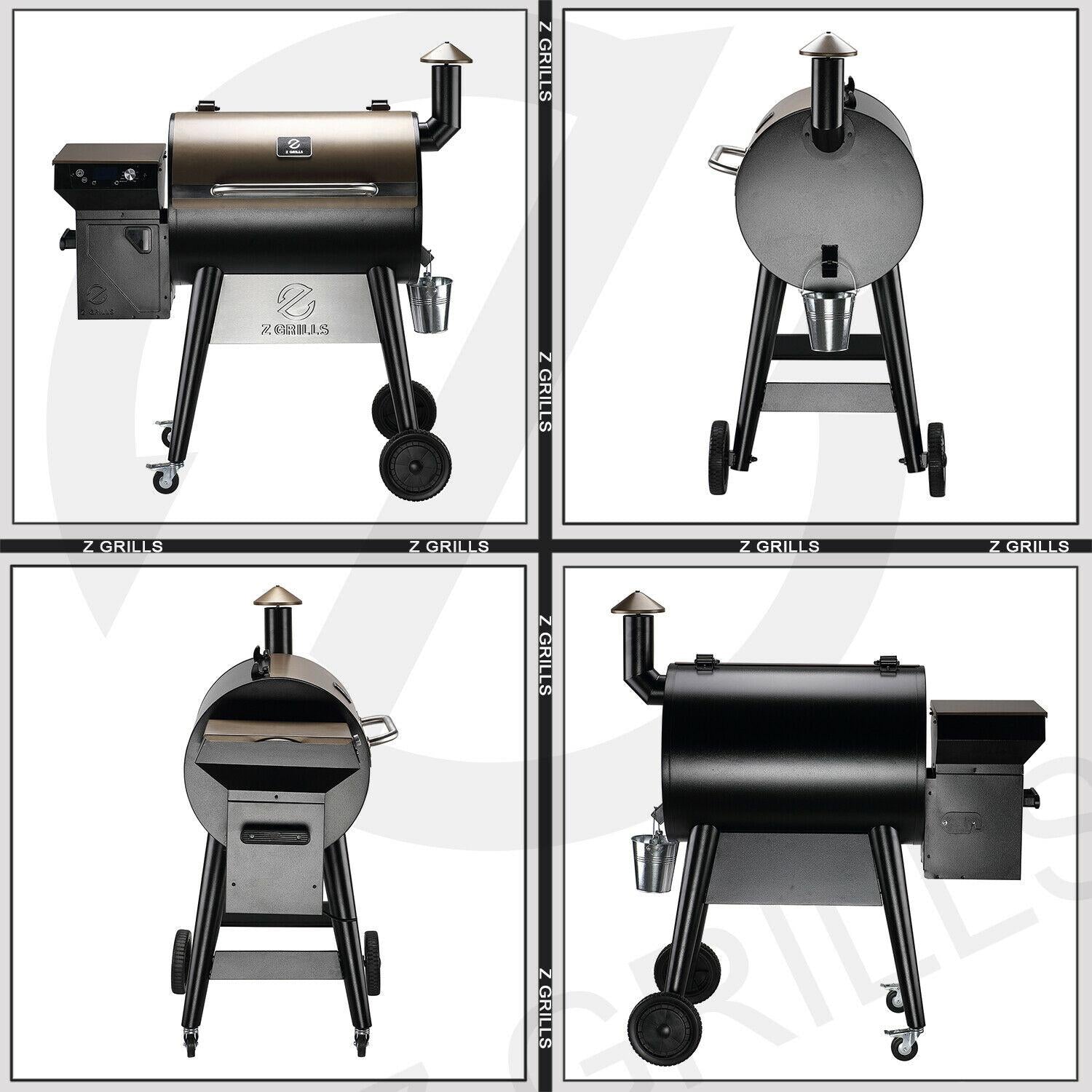 ZPG-7002C Pellet Grill BBQ Smoker Digital Control 697 sq. in.