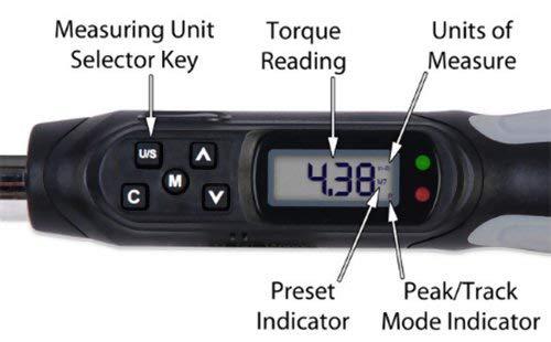 TSD-50 Digital Torque Screwdriver - 0.45-4.50 lb-in / 5.0-50.0 cN-M