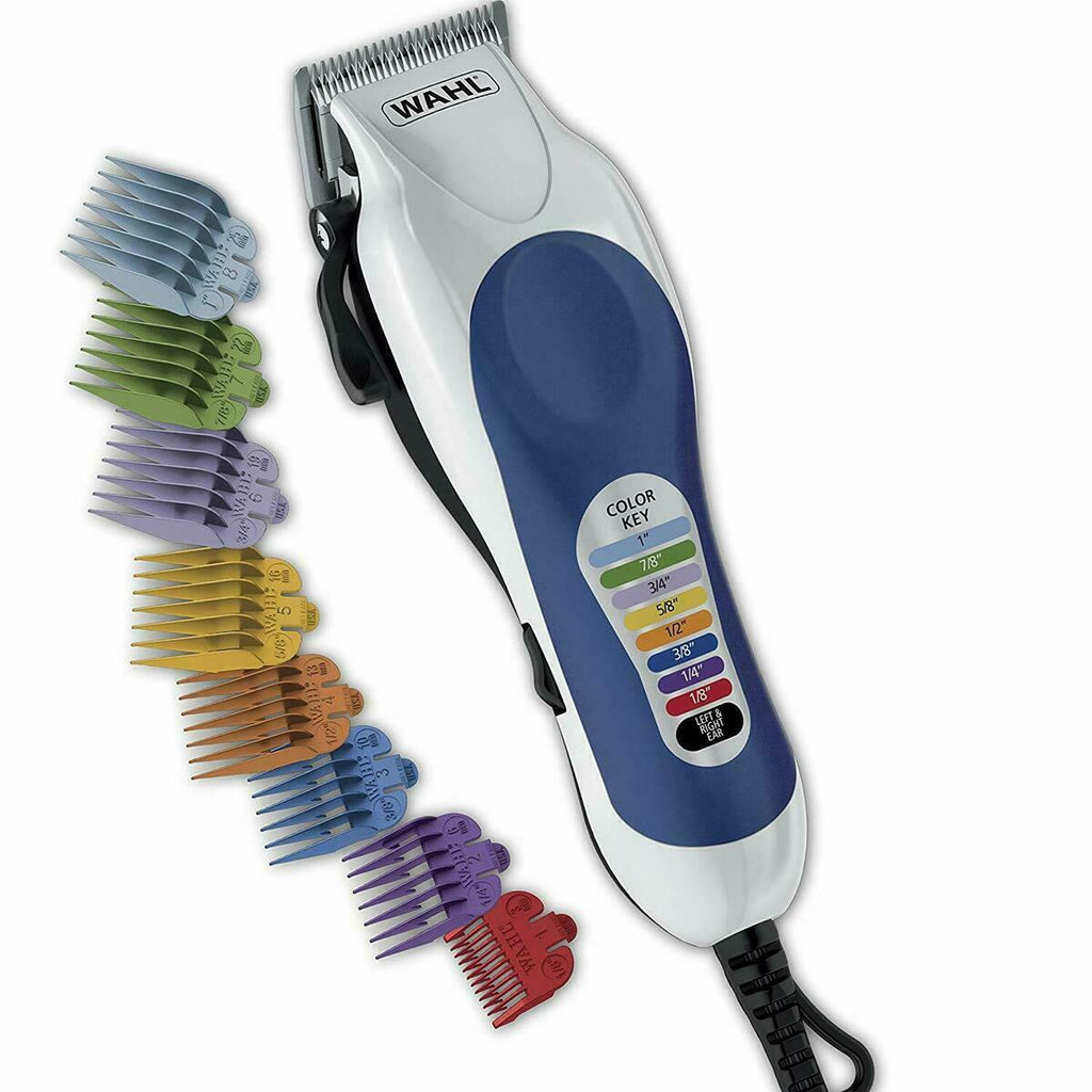 Wahl 79300-400T Color Pro Complete Hair Cutting Kit - Blue
