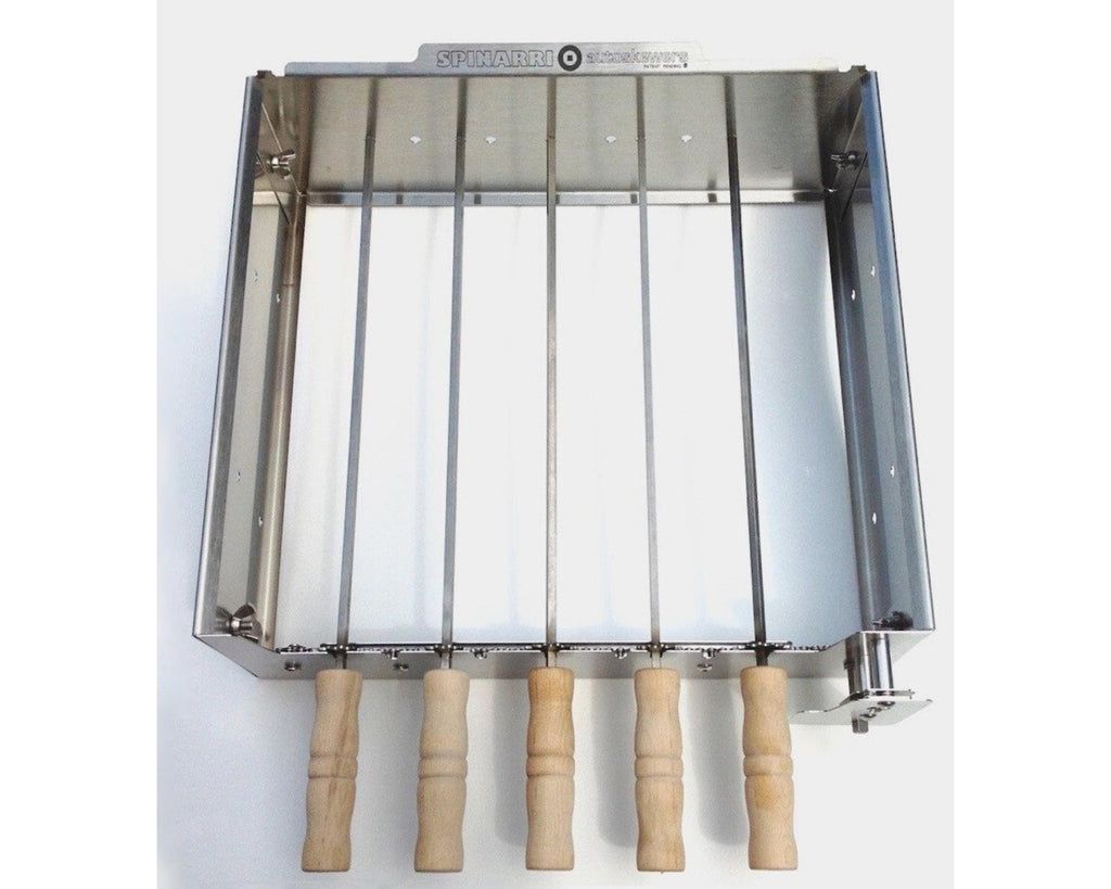 543 -Motorized kebob skewers for your existing gas / charcoal BBQ grill