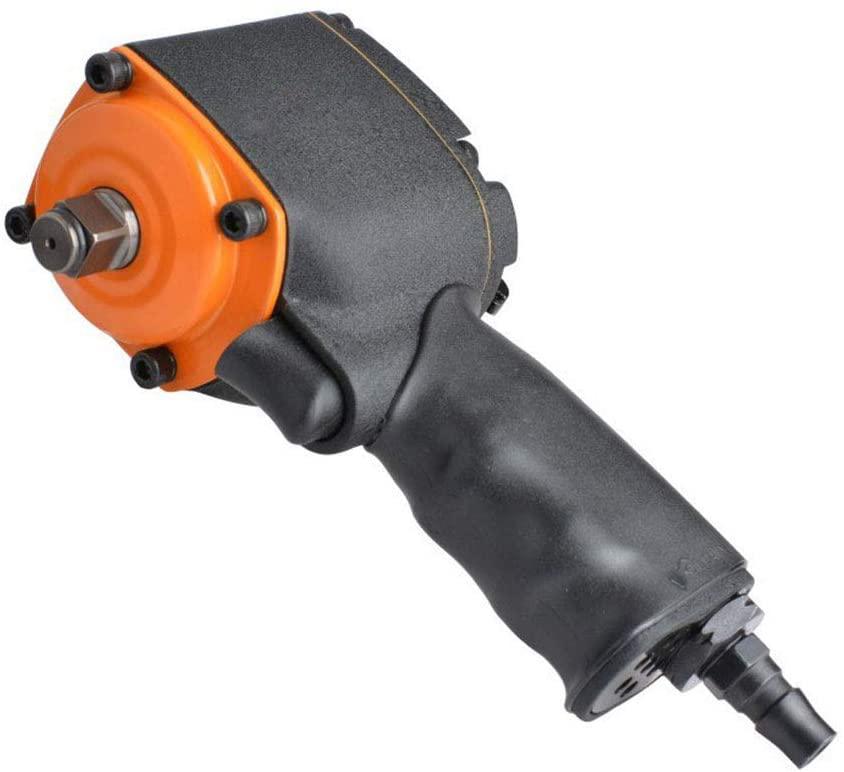 GJNVBDZSF Repair Kit Portable Pneumatic Short-axis Pneumatic Wrench, Mini 1/2 Inch Wind Wrench, 550Nm Reversing Small Wind Hand Tools Industrial