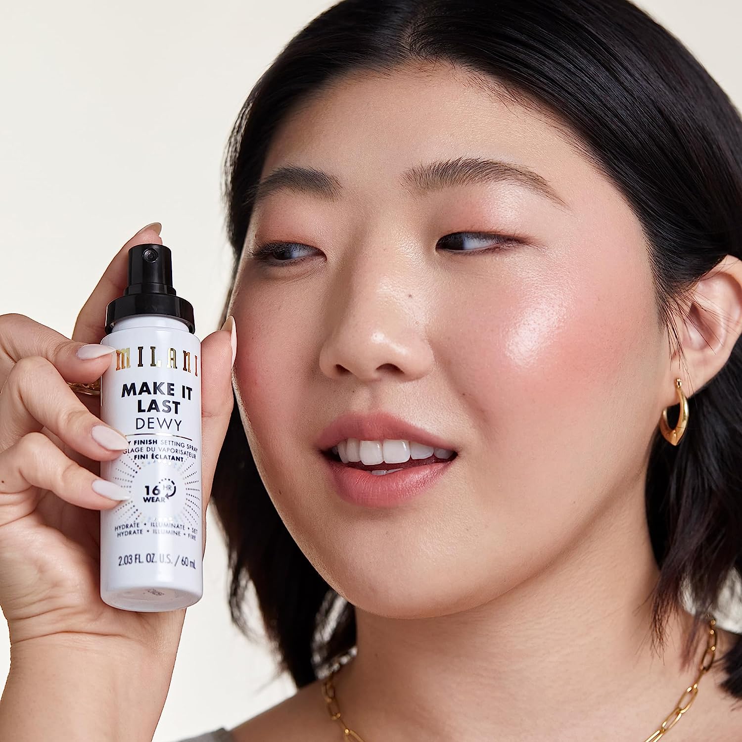 Milani Make It Last - Dewy Setting Spray 3 in 1- Hydrate + Illuminate + Set, Makeup Finishing Spray - Makeup Primer &amp; Hydrating Setting Spray - 2 Pack