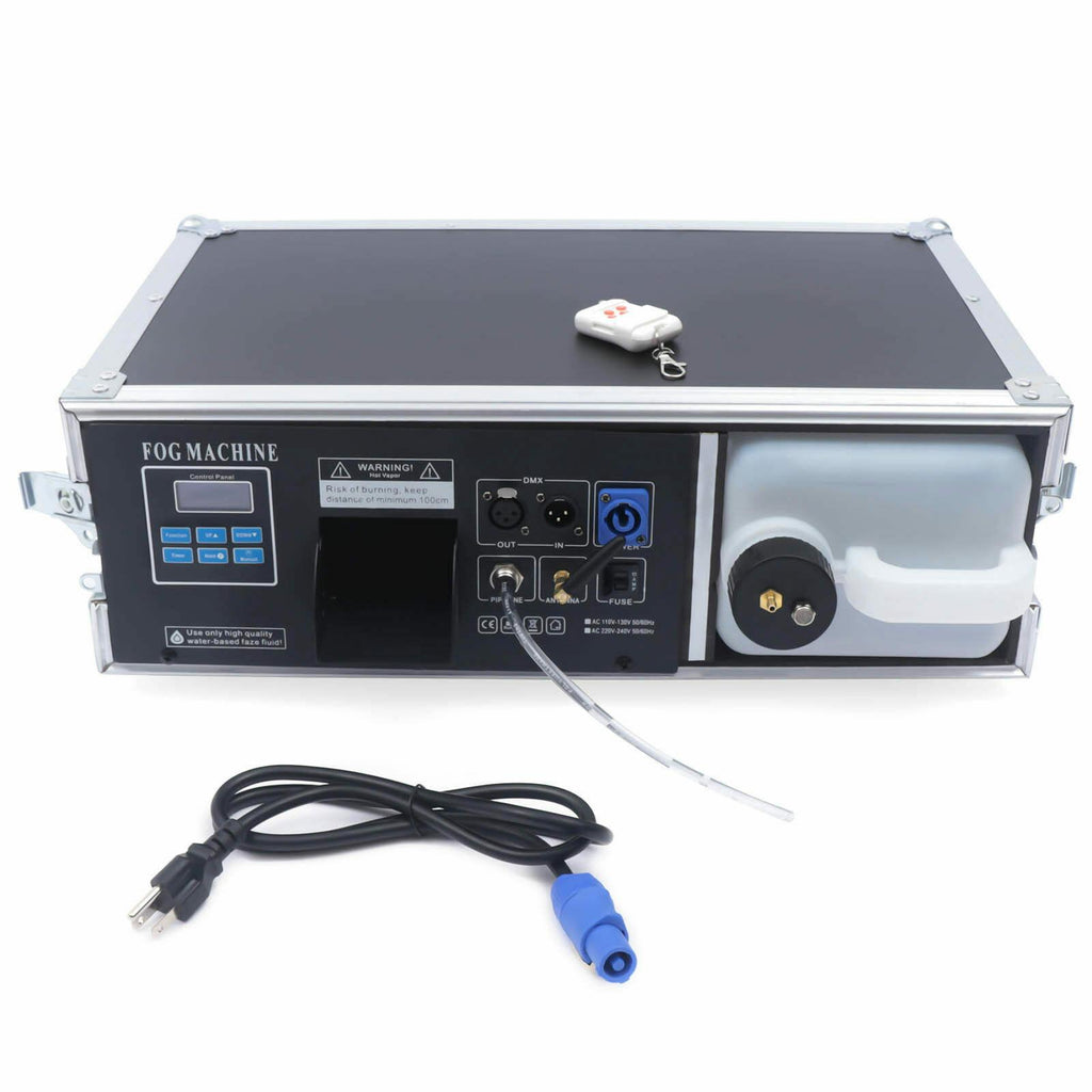 Ethedeal 1500W StaFog Machine RGB LED Fog Machine with Remote Control for Wedding, Halloween, DJ Party and StaEffect