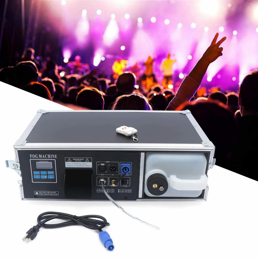 Ethedeal 1500W StaFog Machine RGB LED Fog Machine with Remote Control for Wedding, Halloween, DJ Party and StaEffect