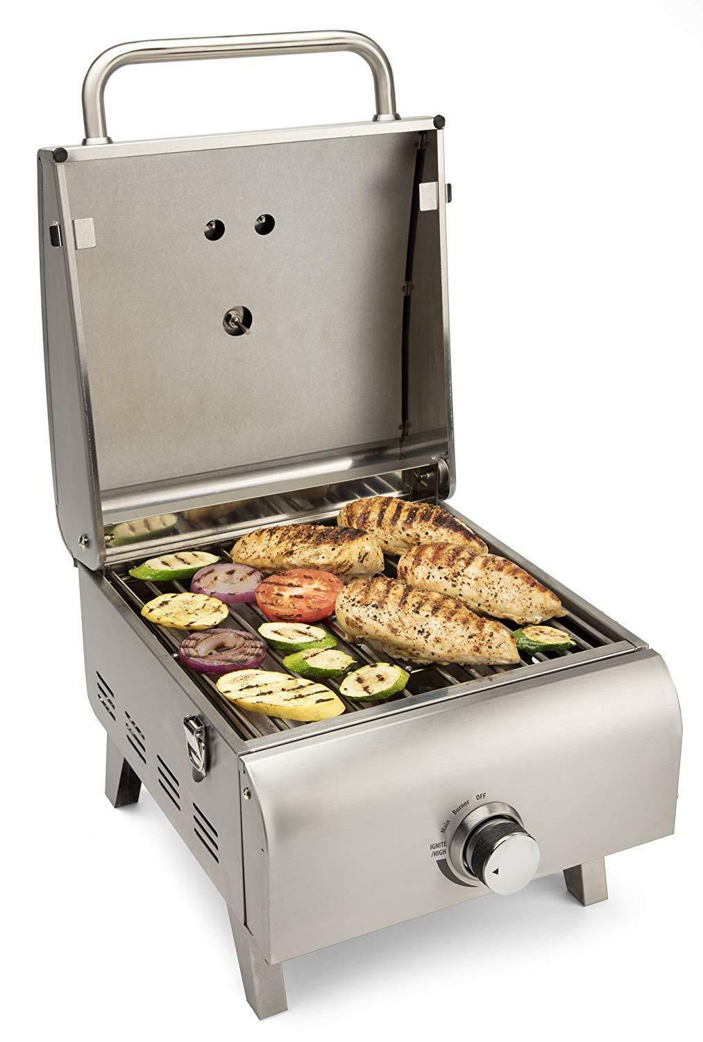 Tailgating Grill Portab Cookout Picnic Camping Searing Propane Gas BTU