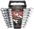 GEARWRENCH 8 Pc. 12 Pt. XL LocFlex Head Ratcheting Combination Wrench Set, SAE - 85798