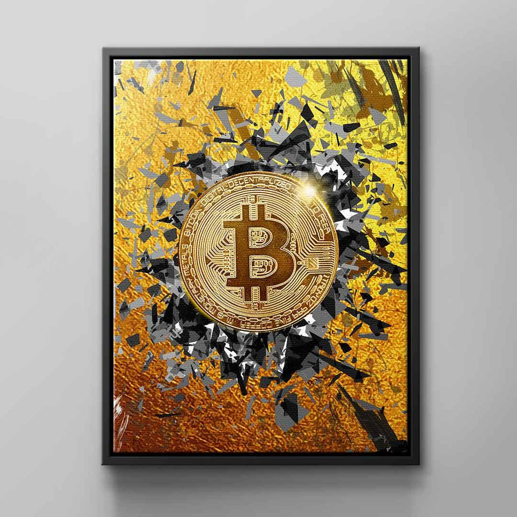 Fashion Bitcoin Print T-shirt