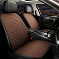 Car Seat Cover Front Set Choose Flax Car Seat Protector Cushion Linen Fabric Car Accessories Universal Size Car Seat Cushion