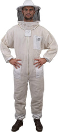 Humble Bee 420 Aero Beekeeping Suit with Round Veil, XXXL, Summer Beige