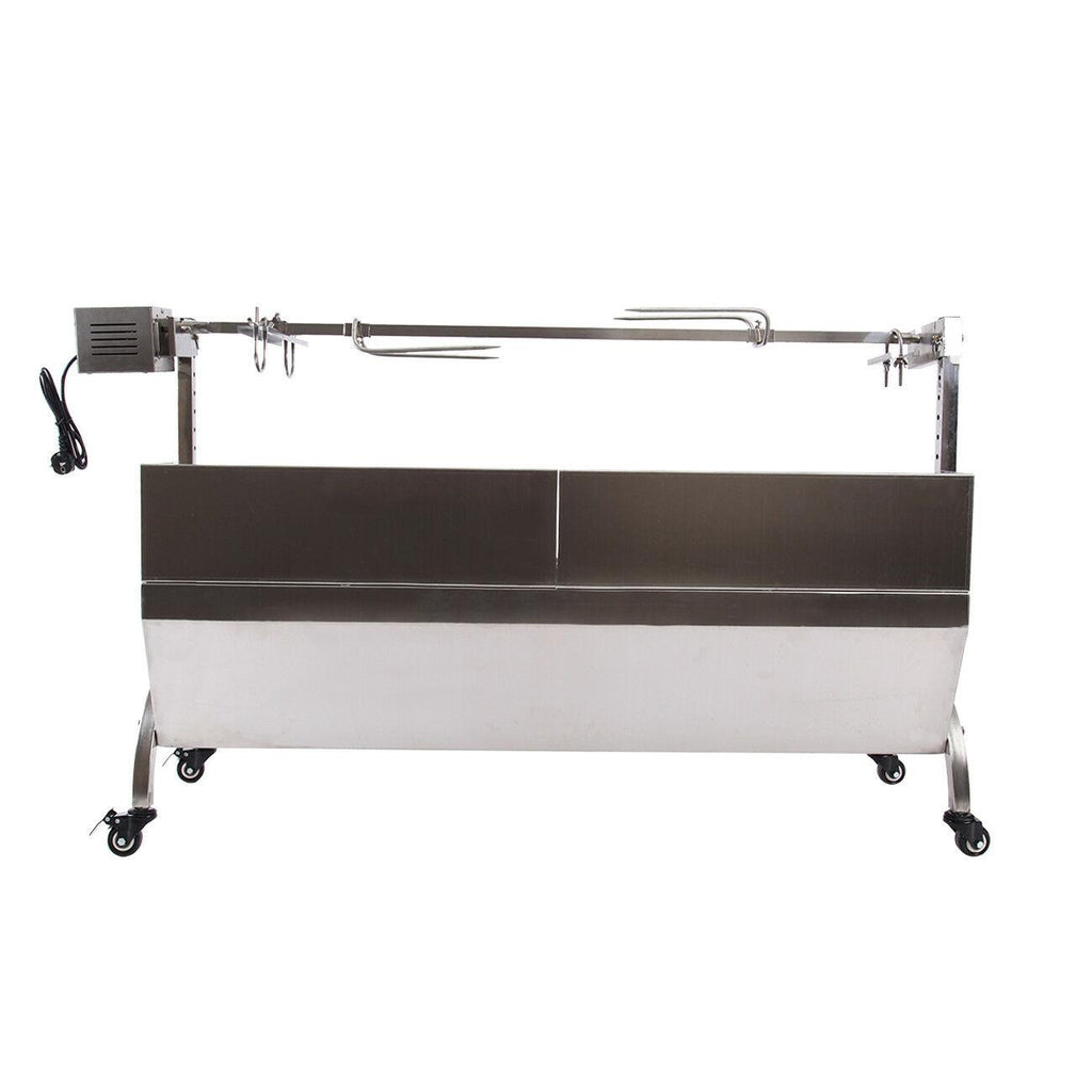 Lar Steel Roaster Rotisserie BBQ CooPig Lamb Chicken BBQ Party