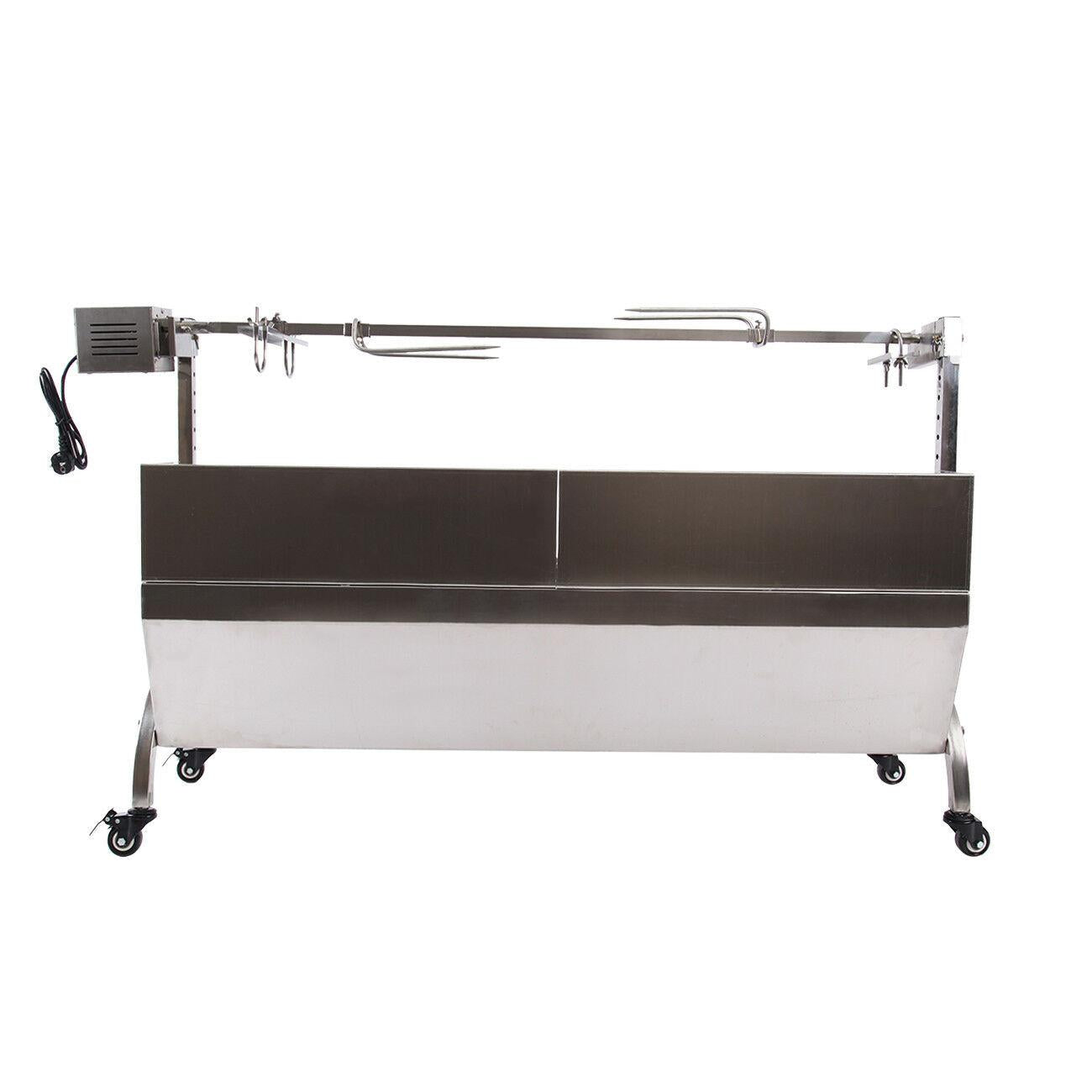 Lar Steel Roaster Rotisserie BBQ CooPig Lamb Chicken BBQ Club