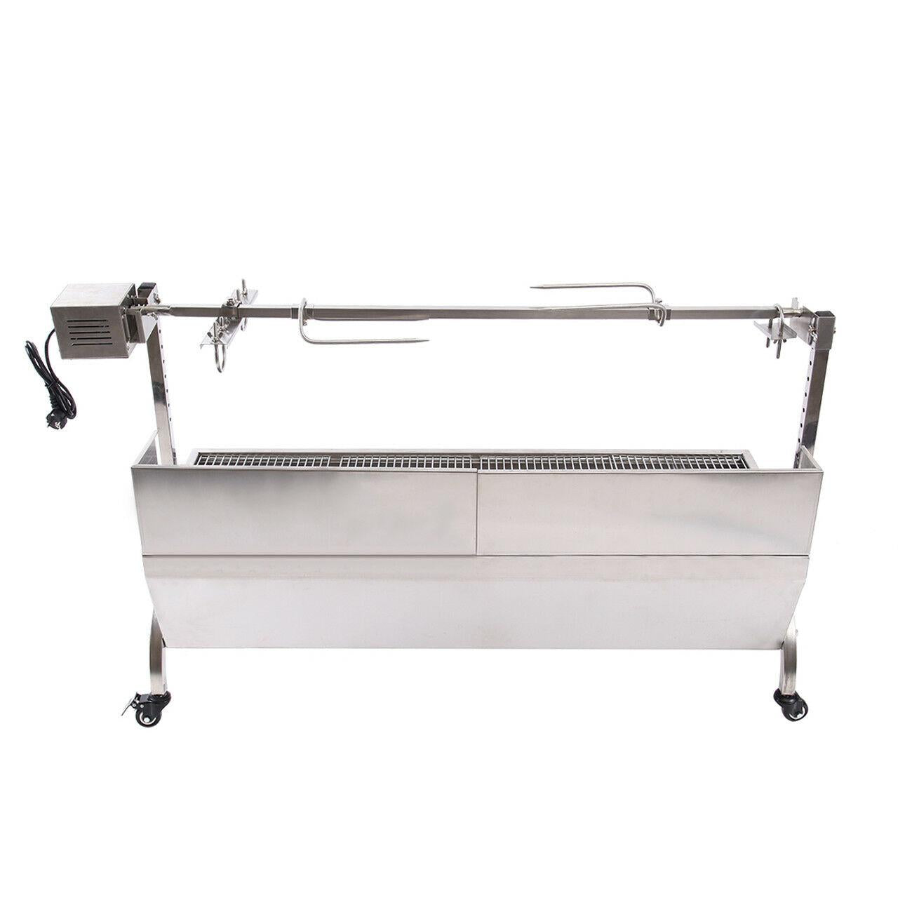Lar Steel Roaster Rotisserie BBQ CooPig Lamb Chicken BBQ Club