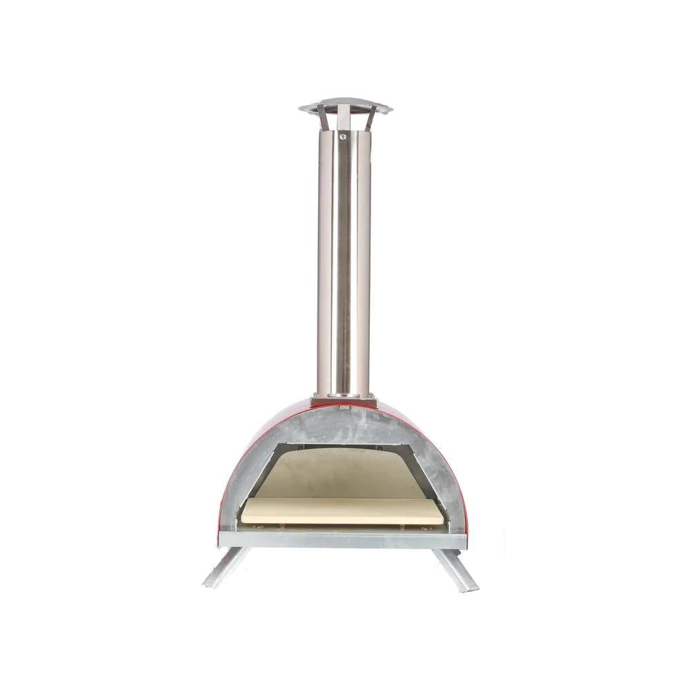 Pizza Oven Le Peppe Portable CooBake Fired Outdoor in Red