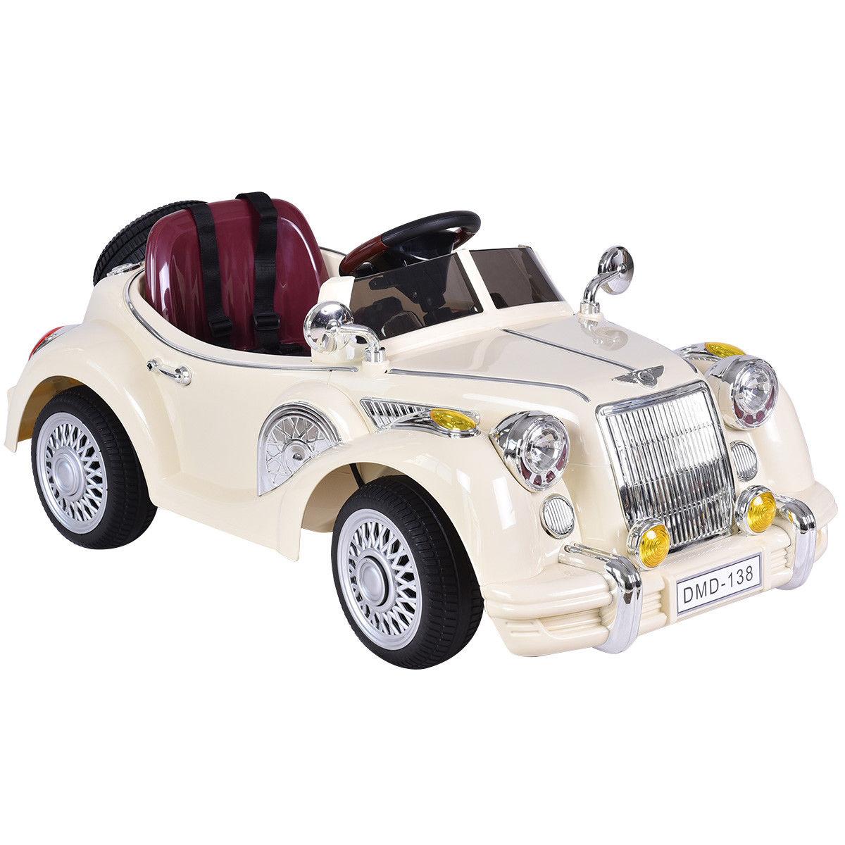 12V Kids Ride On Car Battery Powered Classic toy Car RC Remote control &amp; MP3