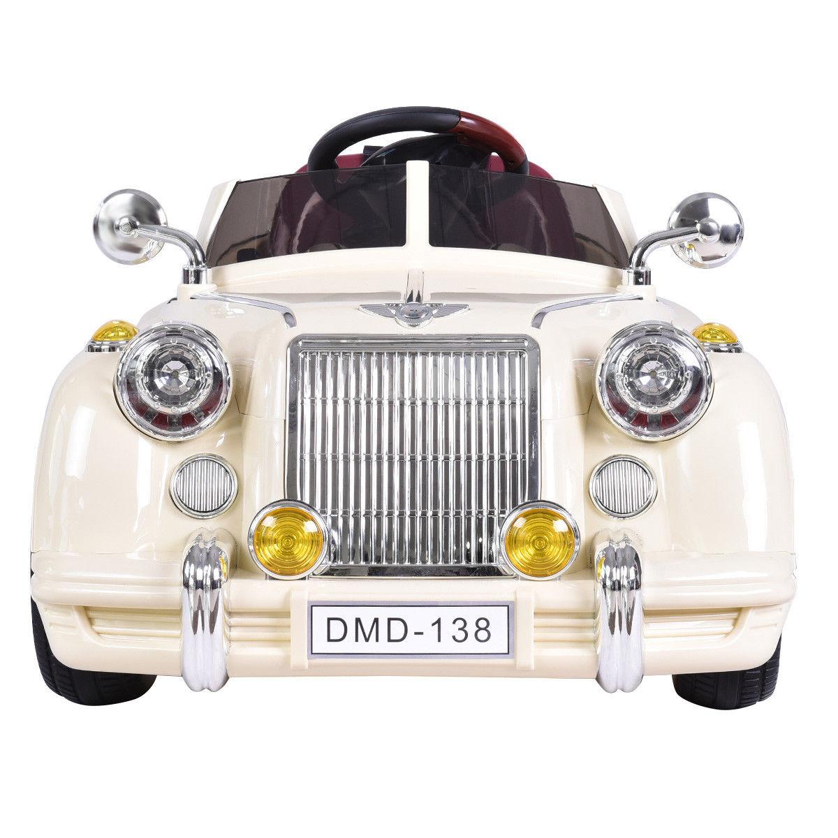 12V Kids Ride On Car Battery Powered Classic toy Car RC Remote control &amp; MP3