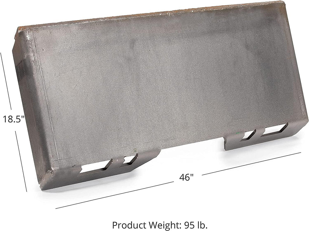 Attachments 3/8" Thick Heavy Duty  Tach Skid Steer Style Mount Plate