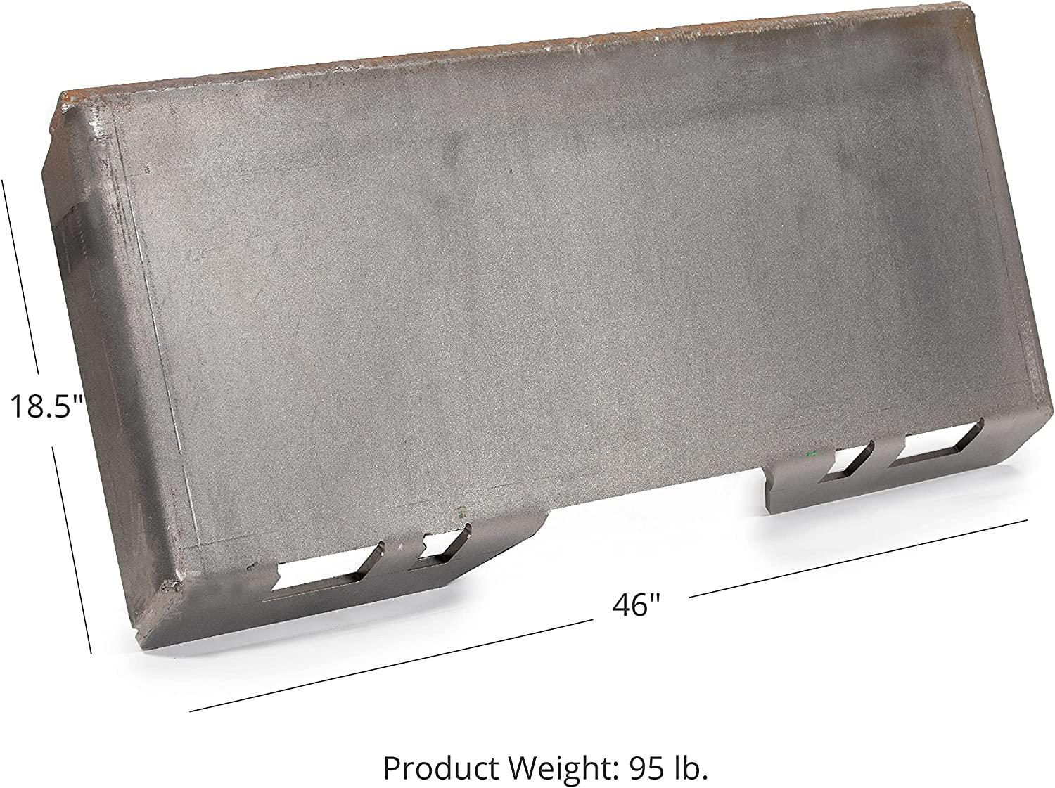 Attachments 3/8" Thick Heavy Duty  Tach Skid Steer Style Mount Plate