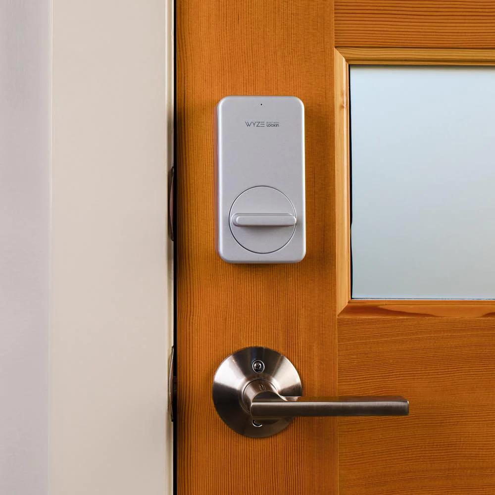 Single Cylinder Deadbolt Smart Lock, WiFi and Bluetooth Enabled Deadbolt, Works with  Alexa