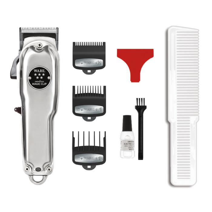 WAHL CORD/CORDLESS  CLIP METAL EDITION 90 MIN RUN TIME # 8509 NEW!