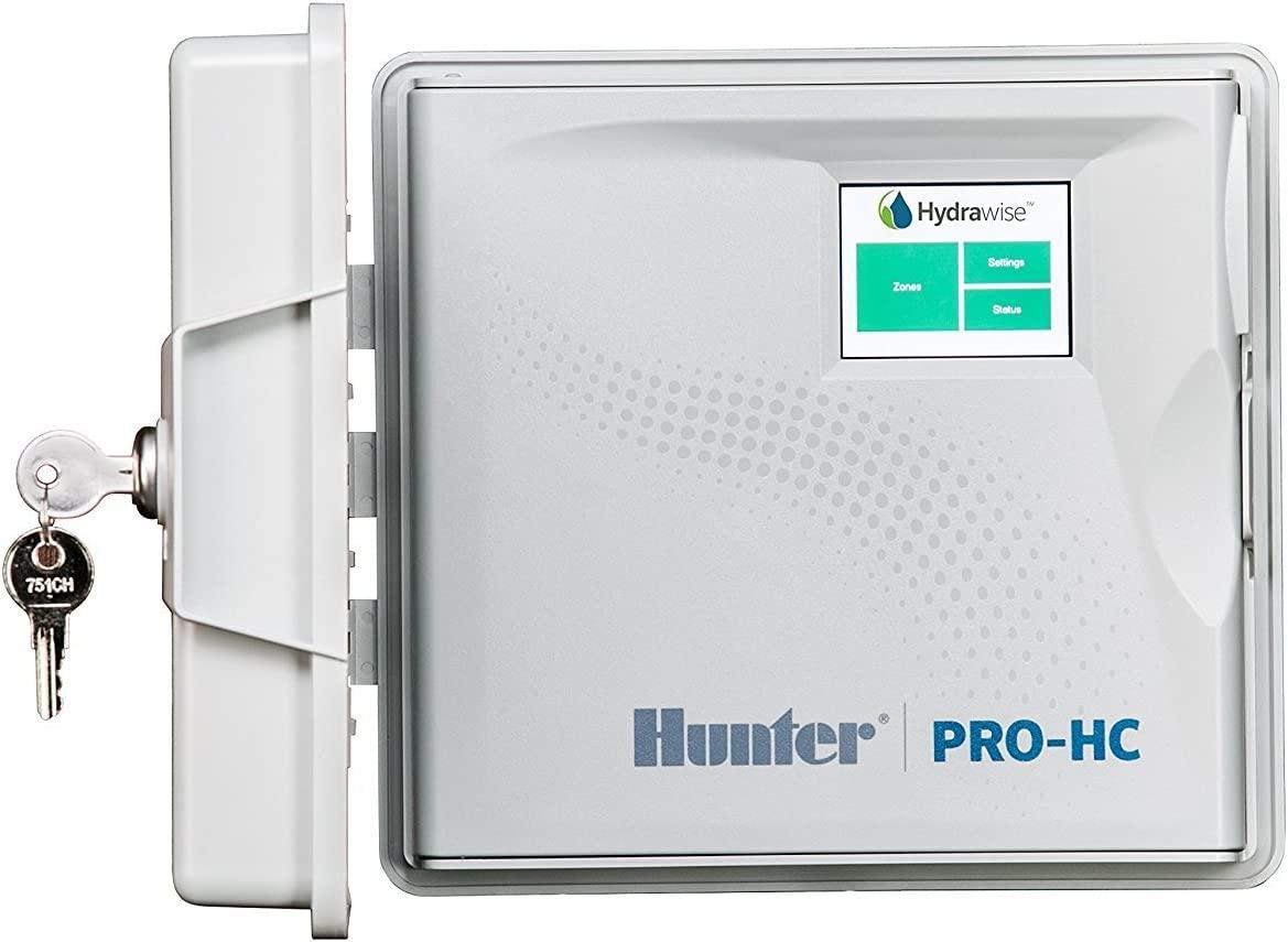 Hunter PRO-HC PHC-600 Residential Outdoor Professional Grade Wi-Fi Controller with Hydrawise Web-Based Software - 6 Station