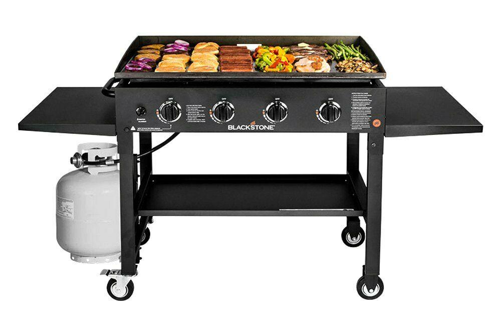 Propane Griddle Flat Top BBQ Grill Outdoor Barbecue Griddles 4 Burner