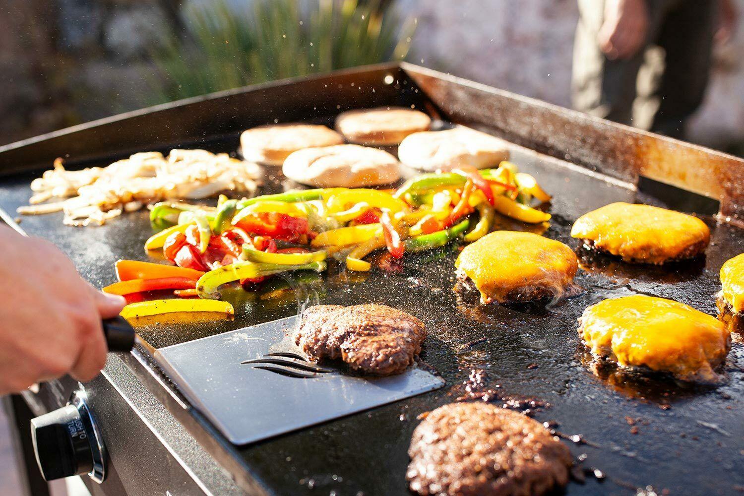 Propane Griddle Flat Top BBQ Grill Outdoor Barbecue Griddles 4 Burner