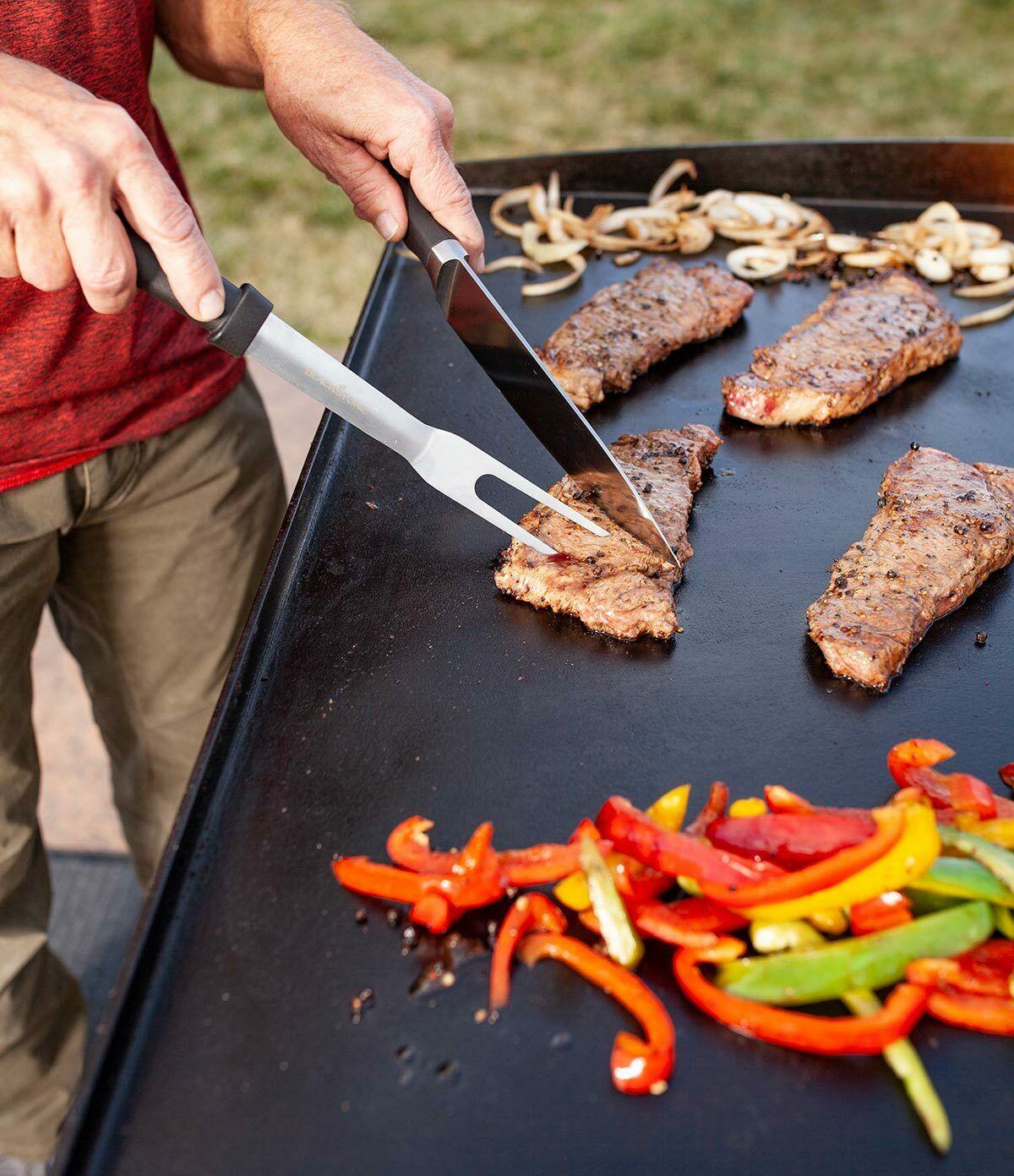 Propane Griddle Flat Top BBQ Grill Outdoor Barbecue Griddles 4 Burner