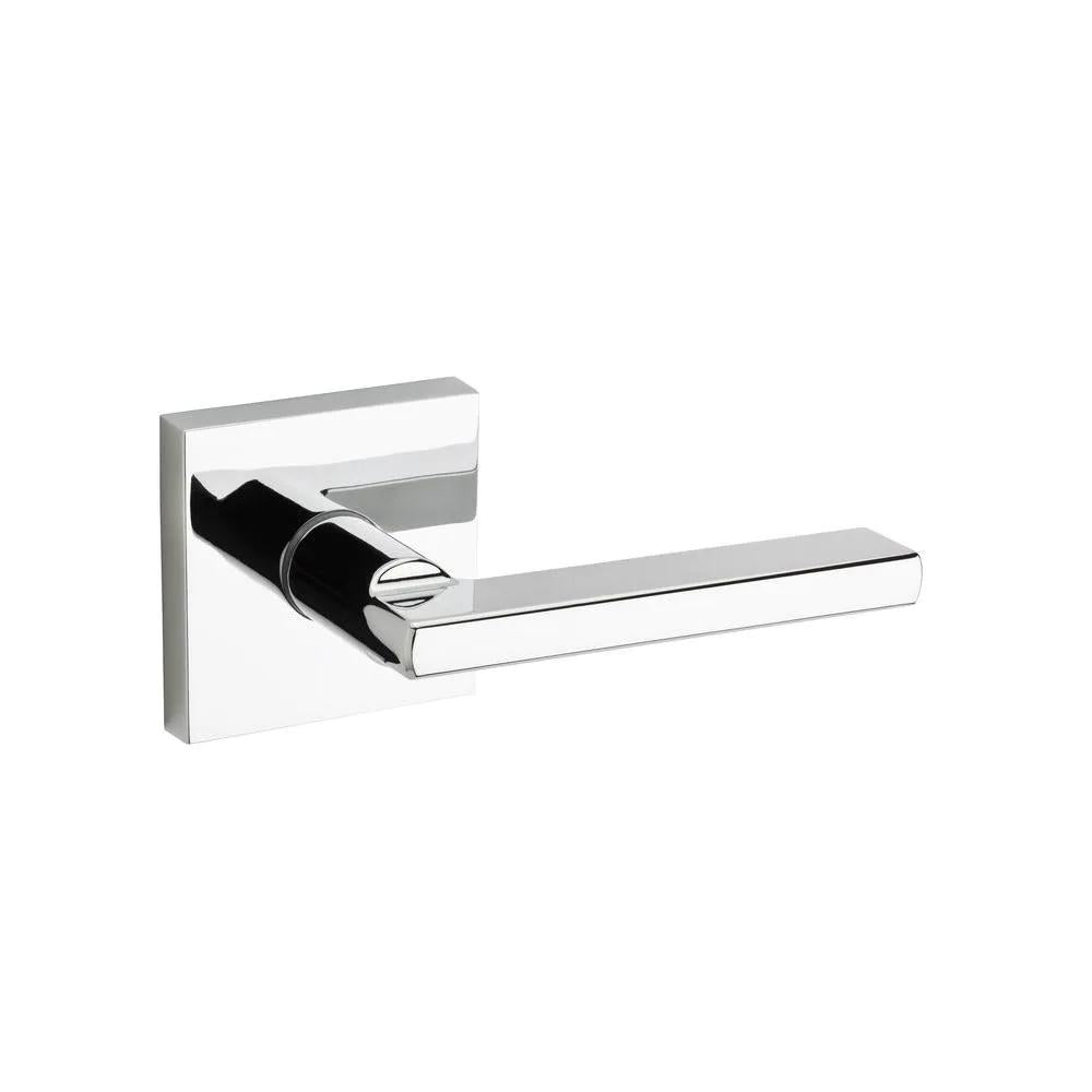 Halifax Square Polished Chrome PassaHall/Closet Door Lever