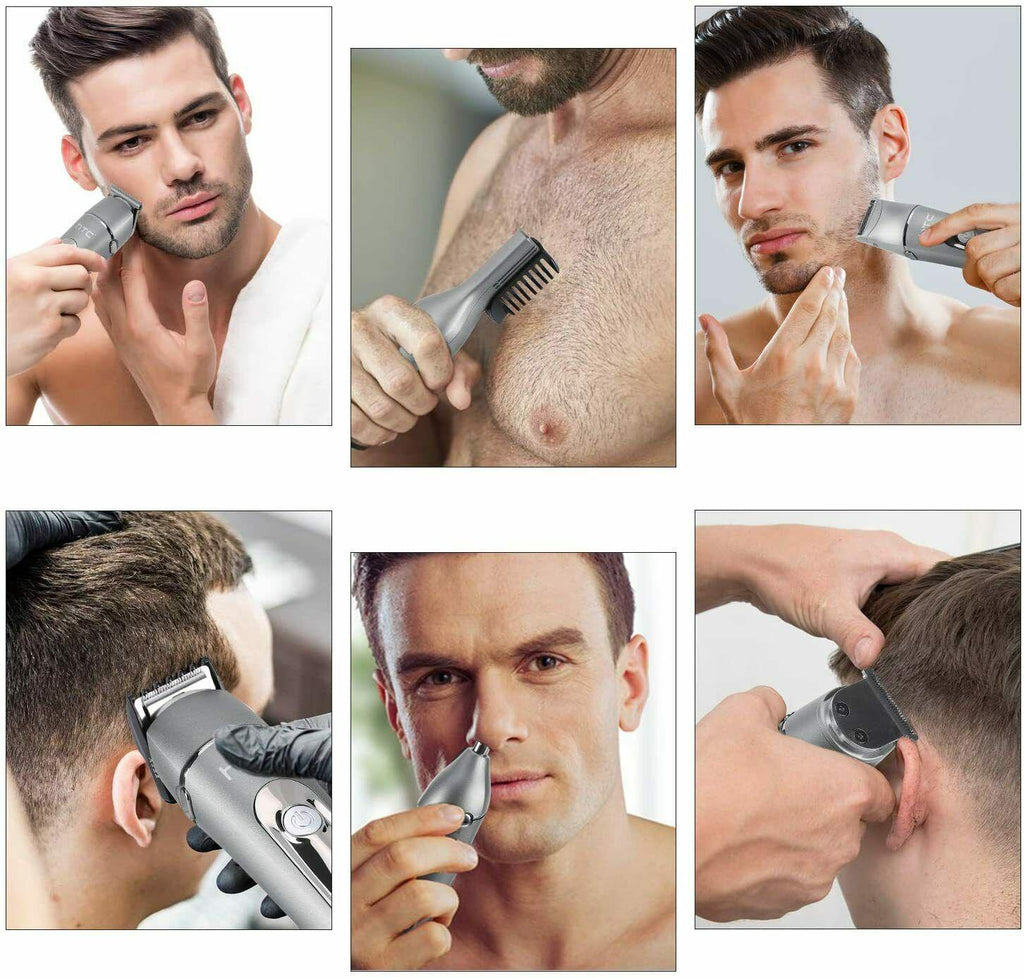 Machine Cut Hair Professional Trimmer 10 on 1 Set of Shaving Function