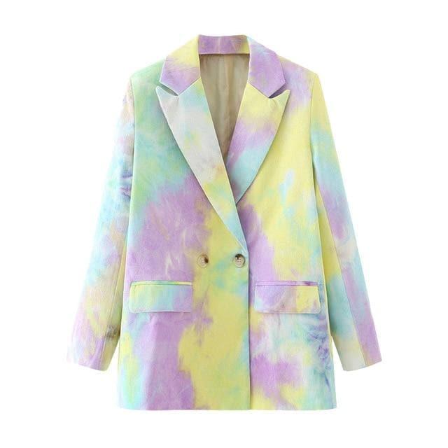 tie-dye coats