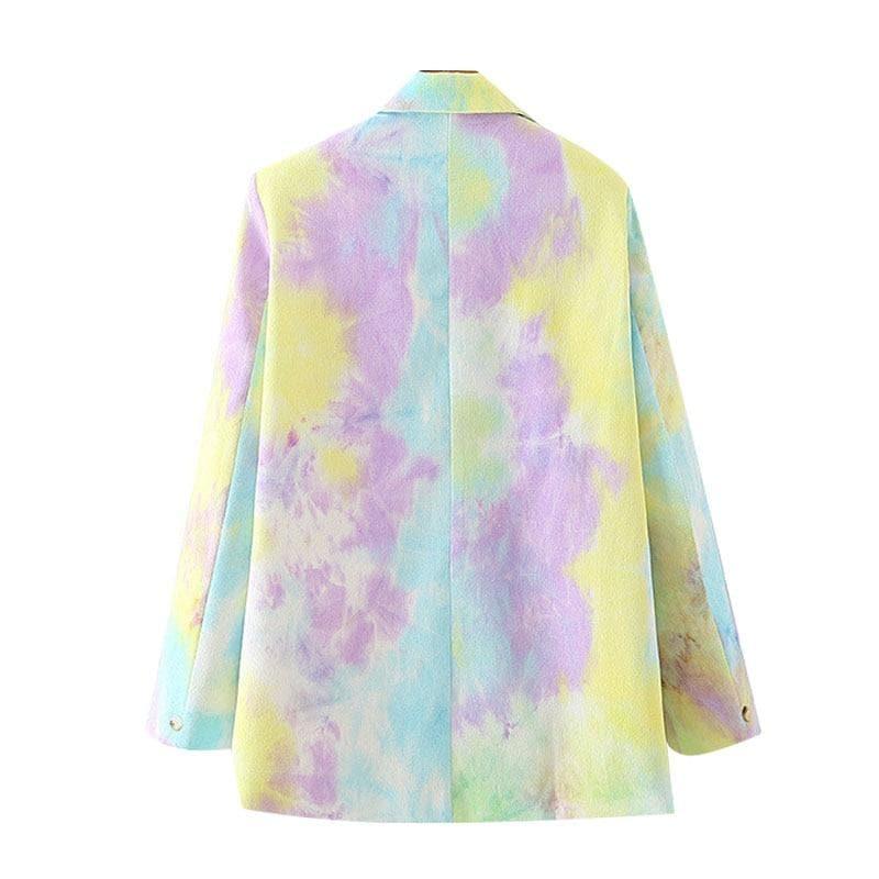 tie-dye coats