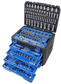 Kobalt 189-Piece Standard (SAE) and Metric Mechanic's Tool Set with Hard
