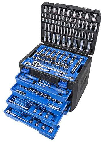 Kobalt 189-Piece Standard (SAE) and Metric Mechanic's Tool Set with Hard