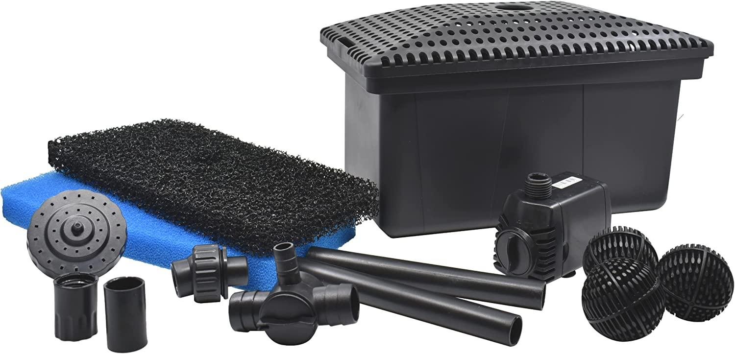 POND BOSS Filter Kit with Pump , 1 pack
