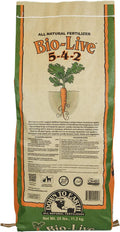 Down To Earth Organic Bio-Live Fertilizer Mix 5-4-2, 25 lb