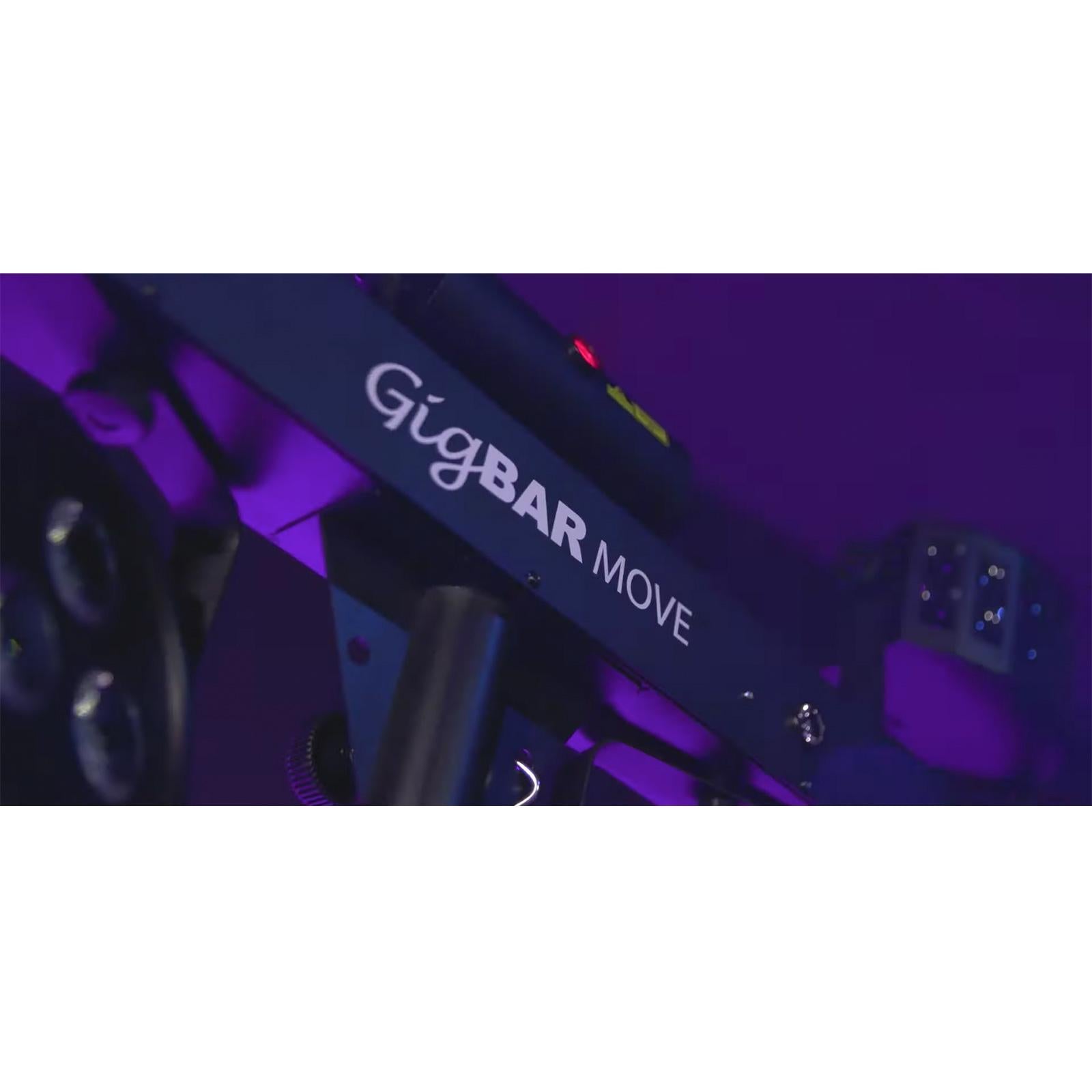 (2) Chauvet DJ GigBar Move White Effect Light Systems with Fog Machine & Programmable DMX Controller Package