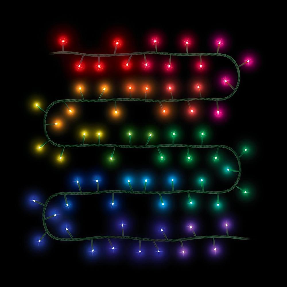 Twinkly App Controlled  Style 40 RGB LED Multi-Lights (4-Pack)