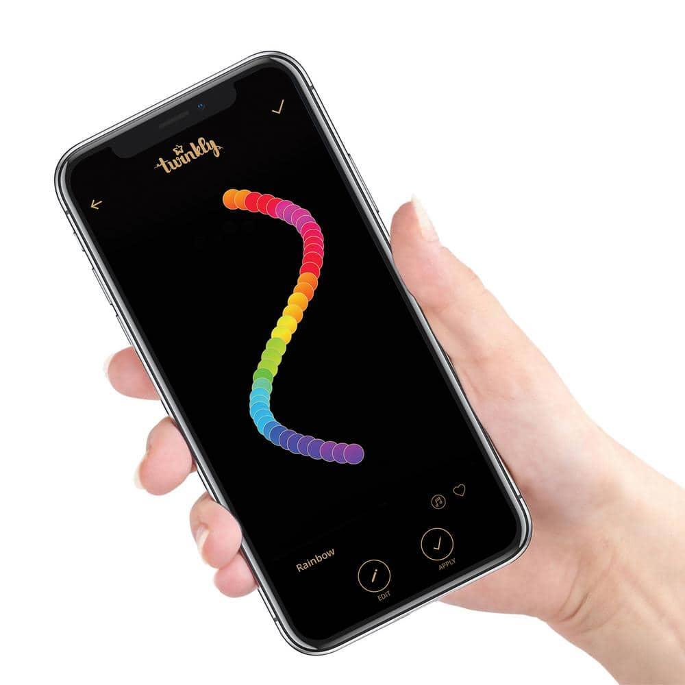 Twinkly App Controlled  Style 40 RGB LED Multi-Lights (4-Pack)