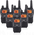 Midland T71VP3 36  FRS Two-Way Radio - Up to 38 Mile RanWalkie Talkie - Black/Silver (Pack of 6)
