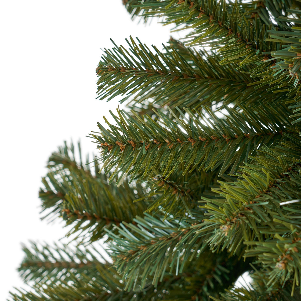Noble House 9 Foot Artificial Noble Fir Christmas Tree, Green