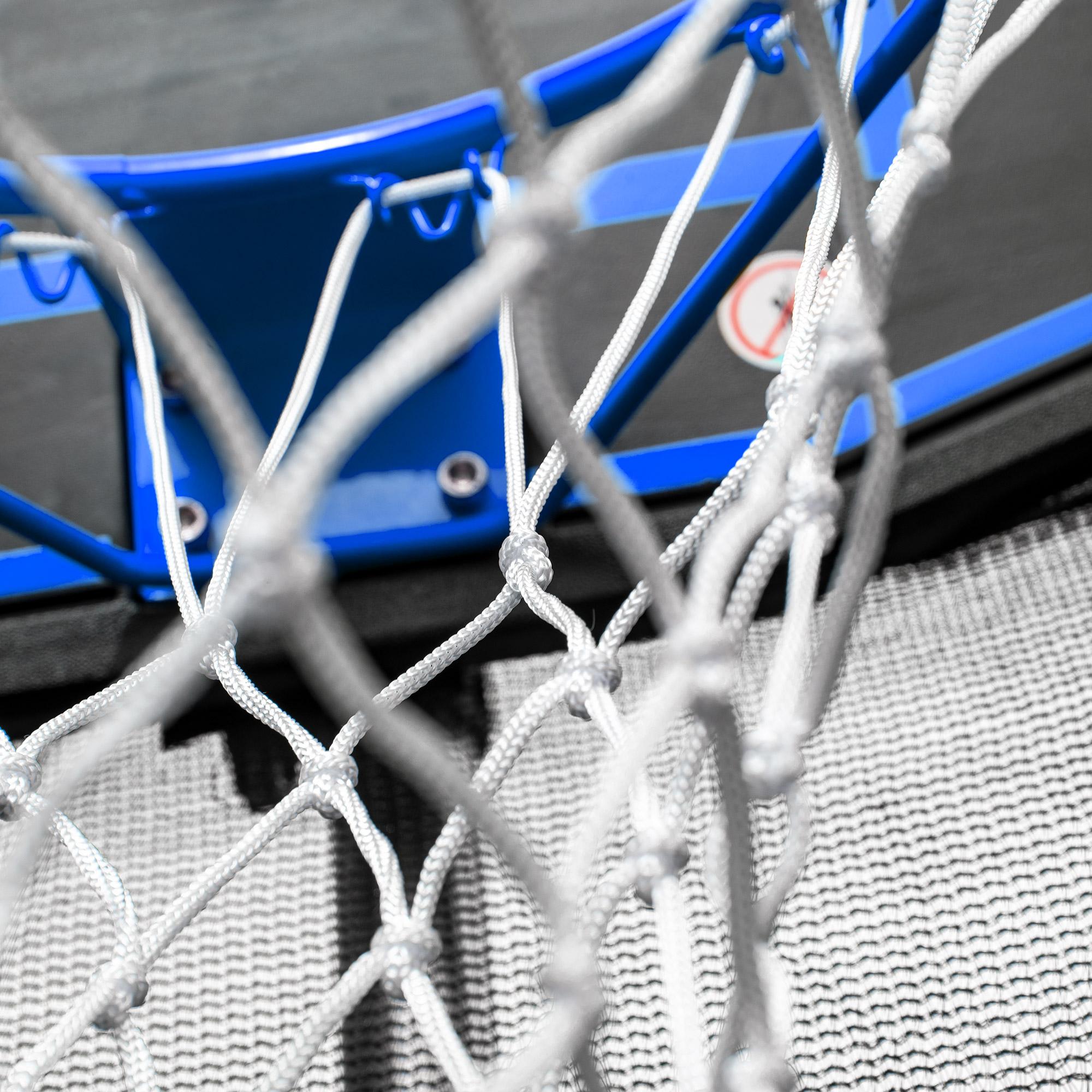 16 FT Outdoor Trampoline for Kids, Trampolines with Enclosure, Trampoline with Basketball Hoop, Outdoor Trampoline with Net, Bounce Jumper Trampoline Combo, Indoor Outdoor Play Equipment, W12969