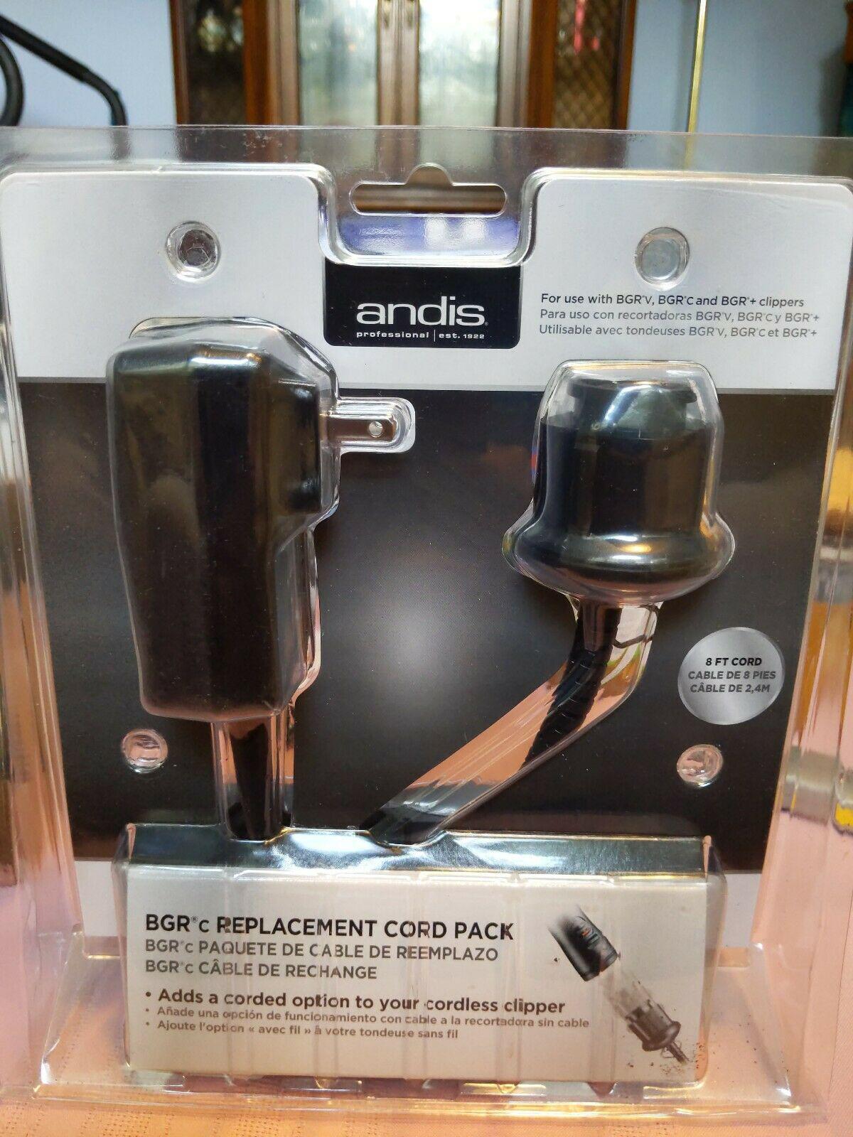 Andis BGRV 8 ft Replacement Cord Pack Adaptor for BGRV, BGR'C AND BGR+ Clippers