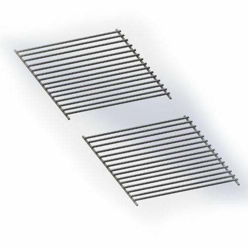 Lazy Man Premium 210 SS Rod Cook Grates - 2 pcs