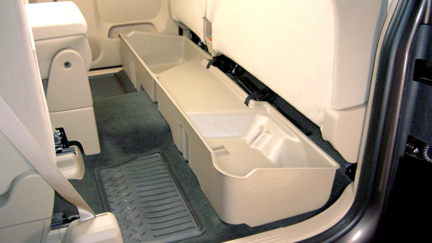 DU-HA - 06-07 Chevy-GMC Ext Cab Silverado-Sierra -5.67 ft. Extra Short Box - Classic -Underseat -Dk Gray 10048